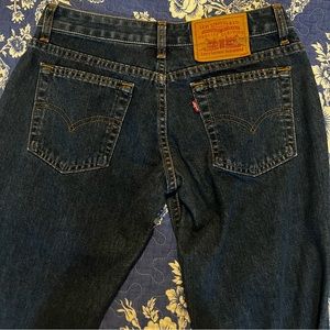 Levi’s low cut flared leg jeans
